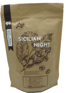 Kaffeeverpackung Alptaste Sicilian Night