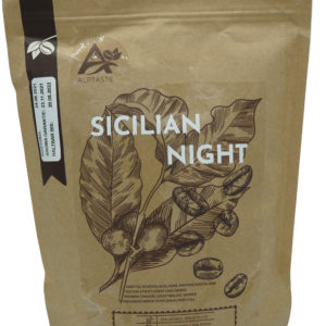 Kaffeeverpackung Alptaste Sicilian Night